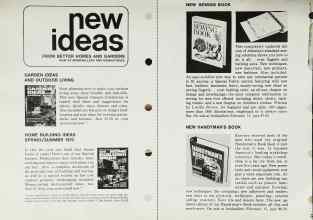 Better Homes & Gardens March 1970 Magazine Article: GARDEN IDEAS AND OUTDOOR LIVING