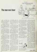 Better Homes & Gardens March 1970 Magazine Article: The man next door