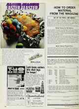Better Homes & Gardens April 1970 Magazine Article: HOW TO ORDER MATERIAL FROM THE MAGAZINE