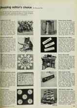 Better Homes & Gardens May 1970 Magazine Article: Shopping editor's choice