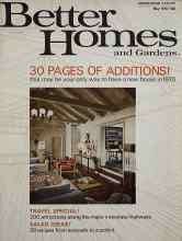 Better Homes & Gardens May 1970 Magazine Cover