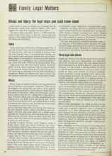 Better Homes & Gardens June 1970 Magazine Article: Illness and injury: the legal steps you must know about