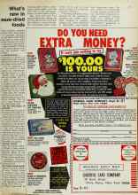 Better Homes & Gardens July 1970 Magazine Article: What's new in freeze-dried foods