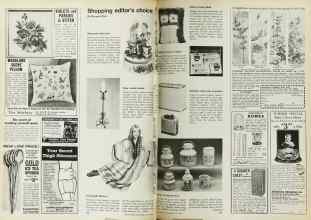 Better Homes & Gardens July 1970 Magazine Article: Shopping editor's choice