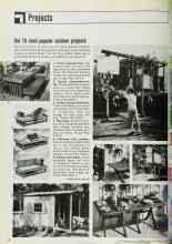 Better Homes & Gardens August 1970 Magazine Article: Our 10 most popular outdoor projects