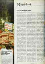 Better Homes & Gardens August 1970 Magazine Article: Tips for traveling by plane