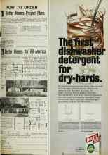 Better Homes & Gardens August 1970 Magazine Article: HOW TO ORDER Better Homes Project Plans