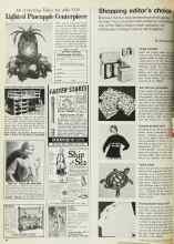 Better Homes & Gardens August 1970 Magazine Article: Shopping editor's choice