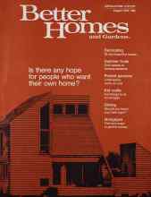 Better Homes & Gardens August 1970 Magazine Cover