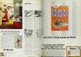 Better Homes & Gardens August 1970 Magazine Article: Page 18