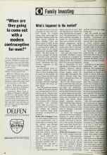 Better Homes & Gardens September 1970 Magazine Article: What's happened to the market?