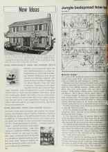 Better Homes & Gardens September 1970 Magazine Article: New Ideas