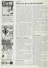 Better Homes & Gardens October 1970 Magazine Article: When you go to see the teacher