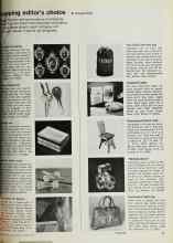 Better Homes & Gardens October 1970 Magazine Article: Shopping editor's choice