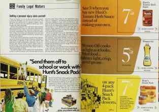 Better Homes & Gardens October 1970 Magazine Article: Page 28