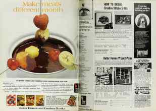 Better Homes & Gardens October 1970 Magazine Article: Page 120