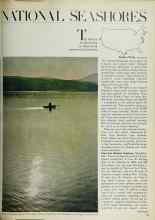 Better Homes & Gardens November 1970 Magazine Article: NATIONAL SEASHORES