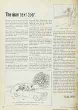 Better Homes & Gardens November 1970 Magazine Article: The man next door