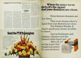 Better Homes & Gardens November 1970 Magazine Article: Page 26