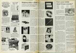 Better Homes & Gardens November 1970 Magazine Article: Shopping editor's choice