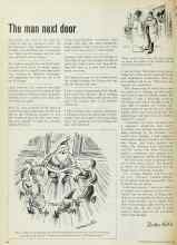 Better Homes & Gardens December 1970 Magazine Article: The man next door