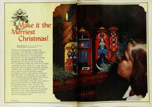 Better Homes & Gardens December 1970 Magazine Article: Make it the Merriest Christmas!