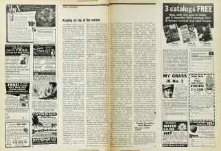 Better Homes & Gardens January 1971 Magazine Article: Keeping on top of the market