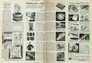 Better Homes & Gardens January 1971 Magazine Article: Shopping editor's choice