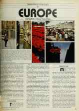 Better Homes & Gardens February 1971 Magazine Article: TRAVELING ON YOUR OWN IN EUROPE