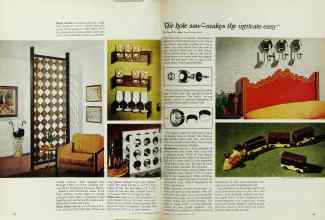 Better Homes & Gardens February 1971 Magazine Article: The hole saw--makes the intricate easy