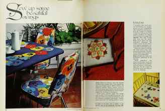 Better Homes & Gardens March 1971 Magazine Article: Sew up some beautiful savings