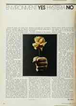 Better Homes & Gardens April 1971 Magazine Article: ENVIRONMENT YES HYSTERIA NO