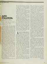 Better Homes & Gardens April 1971 Magazine Article: AUTO POLLUTION: WHAT CAN WE REALLY DO ABOUT IT?