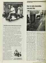 Better Homes & Gardens April 1971 Magazine Article: How to make decorative concrete tiles