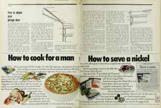Better Homes & Gardens April 1971 Magazine Article: How to adjust your garage door