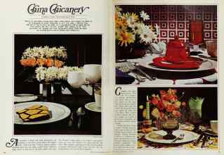 Better Homes & Gardens April 1971 Magazine Article: China Chicanery
