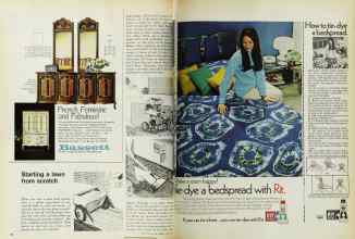Better Homes & Gardens April 1971 Magazine Article: Page 144