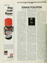 Better Homes & Gardens May 1971 Magazine Article: SEWAGE POLLUTION: WHAT CAN BE DONE AND WHEN?