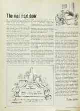 Better Homes & Gardens May 1971 Magazine Article: The man next door