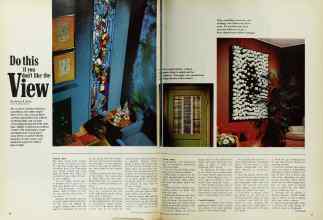 Better Homes & Gardens May 1971 Magazine Article: Do this if you don't like the View