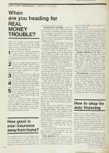 Better Homes & Gardens June 1971 Magazine Article: When are you heading for REAL MONEY TROUBLE?