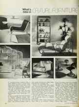 Better Homes & Gardens June 1971 Magazine Article: What's new in CASUAL FURNITURE