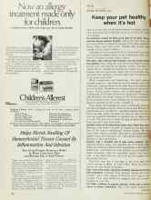 Better Homes & Gardens June 1971 Magazine Article: Keep your pet healthy when it's hot