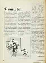 Better Homes & Gardens June 1971 Magazine Article: The man next door
