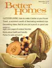 Better Homes & Gardens June 1971 Magazine Cover