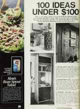 Better Homes & Gardens July 1971 Magazine Article: 100 IDEAS UNDER $100