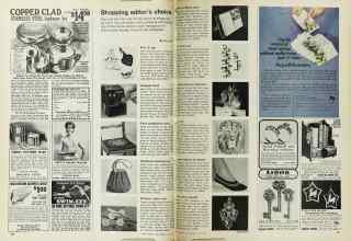 Better Homes & Gardens July 1971 Magazine Article: Shopping editor's choice