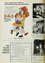 Better Homes & Gardens August 1971 Magazine Article: How to order material from the magazine