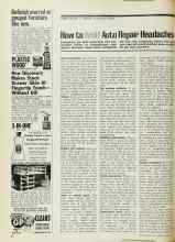 Better Homes & Gardens August 1971 Magazine Article: How to Avoid Auto Repair Headaches