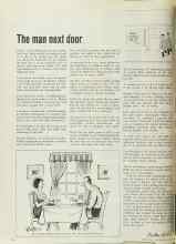 Better Homes & Gardens August 1971 Magazine Article: The man next door